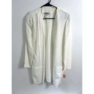Taurus Women's White Button-Up Shirt Size 10